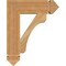 Ekena Millwork Legacy Arts & Crafts Rough Sawn Bracket, Western Red Cedar, 4"W x 16"D x 20"H BKT04X16X20LEC03RWR - alternate 2